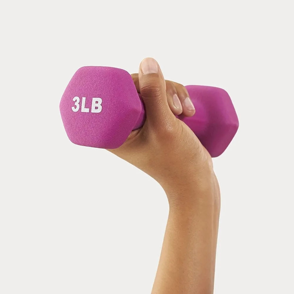 Sassfit Pink Dumbbells
