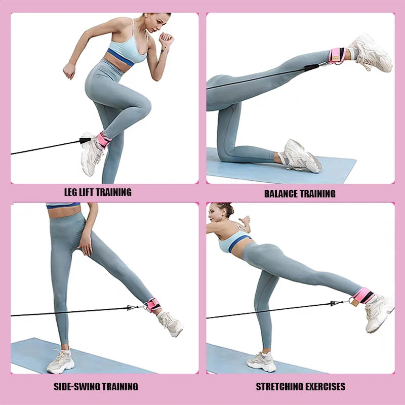 Sassfit Ankle Strap Resistance Bands